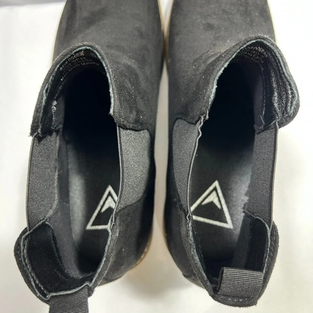 Vance Co Marshall Wide Width Chelsea Men's Black Boots US  Size WD 12‎ - No Box